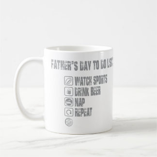 Fars dag att göra-lista kaffemugg