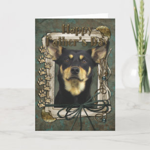 Fars dag - Australien Kelpie Kort