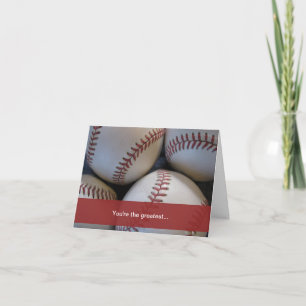 Fars dag, Baseball Kort