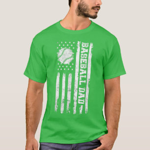 Fars dag Baseball Pappa presenterar Pappa Manar Ki T Shirt