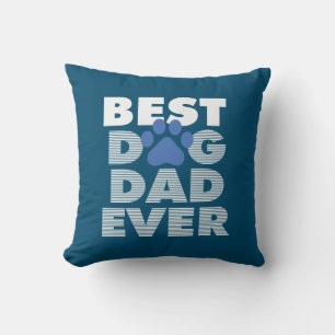 Fars dag Bästa Hund Pappa någonsin Kudde