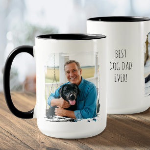 Fars dag Bästa hundpappa någonsin Anpassad modern Mugg