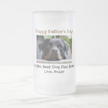 Fars dag Bästa hundpappa någonsin Husdjur Foto