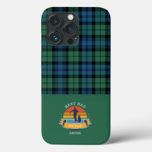 Fars dag Bästa Pappa efter Par Pput Tartan Anpassn