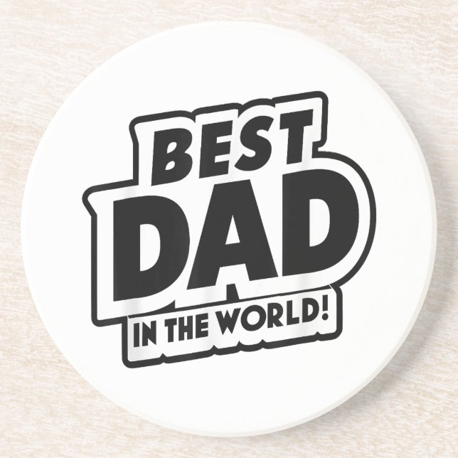 Fars dag bästa pappa i världen underlägg (Framsidan)