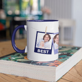 Fars dag | Bästa pappa någonsin 3 Fotokollektion M Mugg