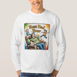 Fars dag | Bästa Pappa någonsin-Fullt-Sleeve T Shirt