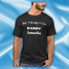 Fars dag Bästa Pappa någonsin-typografi | T Shirt