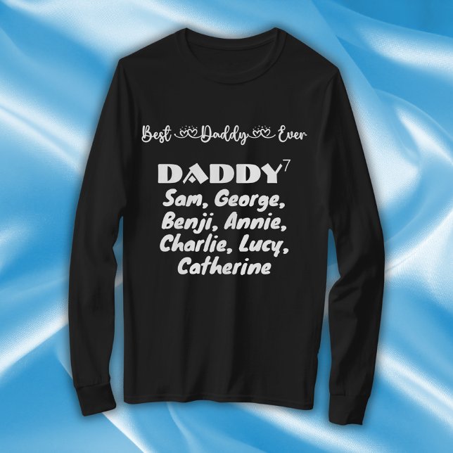 Fars dag Bästa Pappa någonsin-typografi | T Shirt (Skapare uppladdad)
