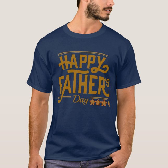 Fars dag Bästa pappa T Shirt (Framsida)