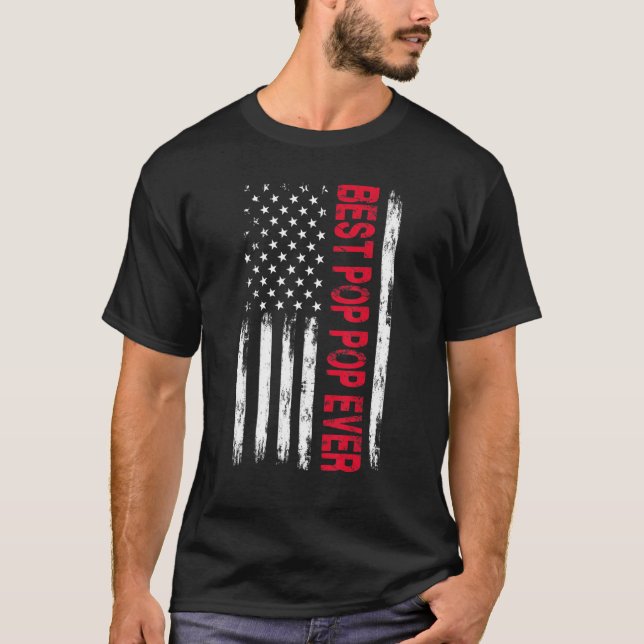 Fars dag bästa popup-position någonsin med USA:s F T Shirt (Framsida)