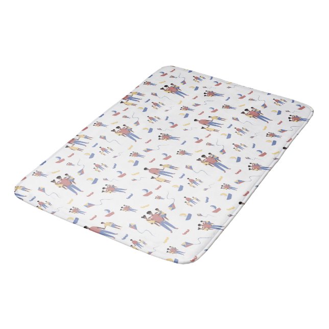 Fars dag Bath Mat Badrumsmatta (Vinklad)