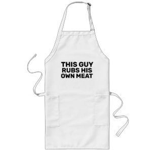 Fars dag BBQ Apron den här killen Rubyar sin egen Långt Förkläde