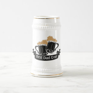 Fars dag Beer Toasting Sejdel