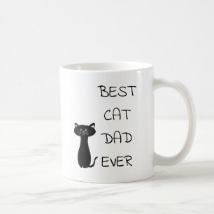 Fars dag Best Cat Pappa någonsin Gift Kaffemugg