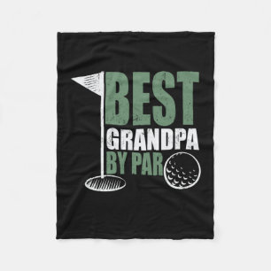 Fars dag Best Grandpa by Far Fleecefilt