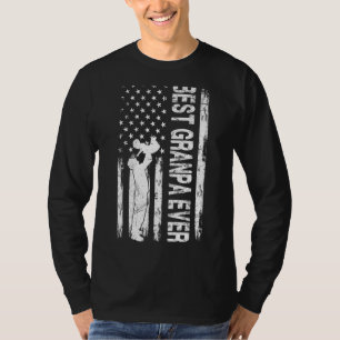 Fars dag Best Grandpa nånsin med oss amerikanska F T Shirt