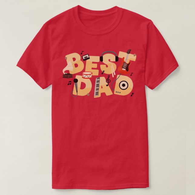 Fars dag BEST pappa (2) T Shirt (Design framsida)