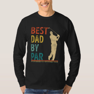 Fars dag Best Pappa efter Par Golfer pappa Golf 1 T Shirt