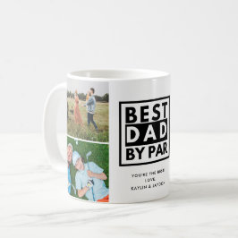 Fars dag Best Pappa efter Par Golfing Photo Kaffemugg
