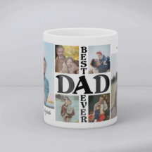 Fars dag Best Pappa någonsin 6 fotokollage