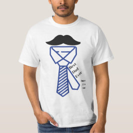 Fars dag Best Pappa någonsin egna namn är fantasti T Shirt