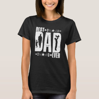 Fars dag Best Pappa någonsin För manar Pappa pappa T Shirt