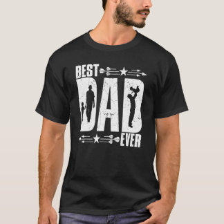 Fars dag Best Pappa någonsin För manar Pappa pappa T Shirt