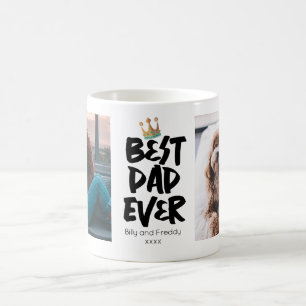 Fars dag Best Pappa någonsin Foto Kaffemugg