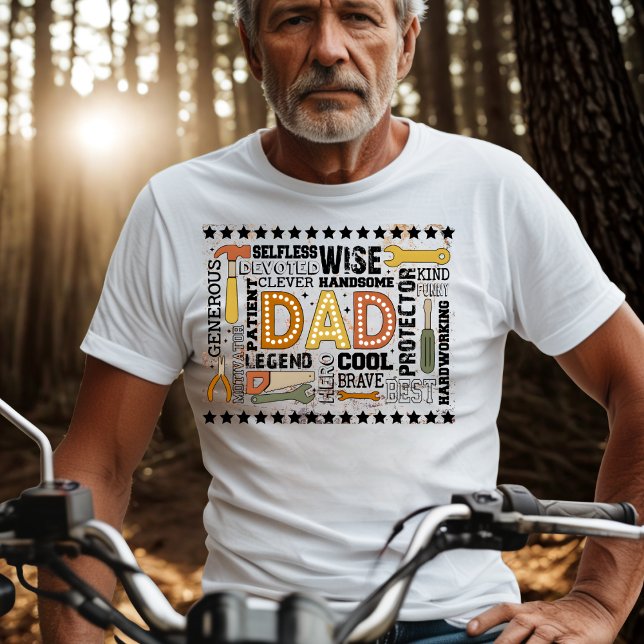 Fars dag Best Pappa någonsin Handsome Hero T Shirt (Skapare uppladdad)