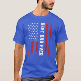 Fars dag Best pappa någonsin med USA American T Shirt