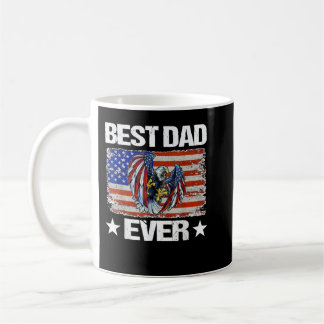 Fars dag Best Pappa någonsin med USA:s amerikanska Kaffemugg
