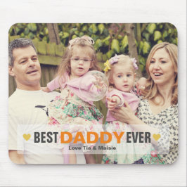 Fars dag Best Pappa någonsin Photo Musmatta