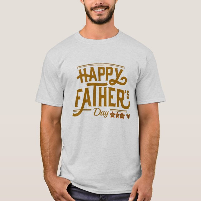 Fars dag Best Pappa T Shirt (Framsida)