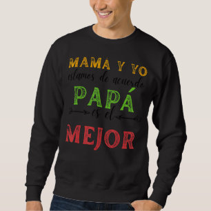 Fars dag Best World DDoDoDoDoDotter Son Pappa Man Lång Ärmad Tröja