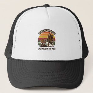 Fars Dag Bigfoot Pappa Tröja Camping Legend Pappa Keps