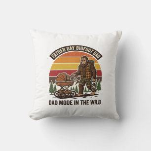 Fars dag Bigfoot Pappa Tröja Camping Legend Pappa Kudde