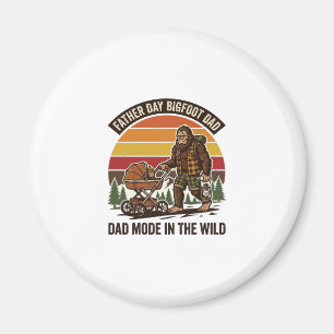 Fars Dag Bigfoot Pappa Tröja Camping Legend Pappa Magnet