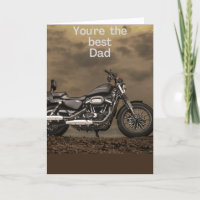 Fars dag biker roligt