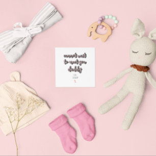 Fars dag Blivande Pappa Snart Pappa Rosa Kort