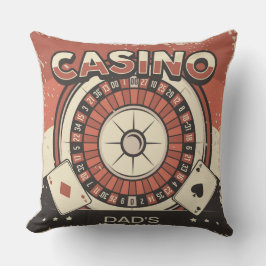 Fars dag Casino Roulette Wheel Kudde