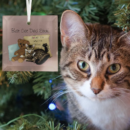 Fars dag Cat Julgransdekoration
