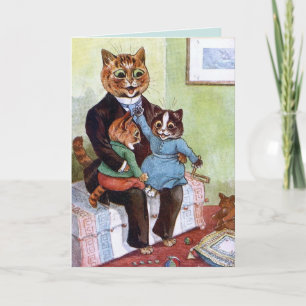 FARS DAG CAT LOUIS WAIN GREETARD KORT