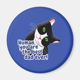 Fars dag Cat Magnet