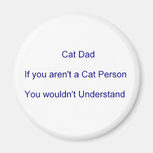 Fars dag Cat Pappa Magnet