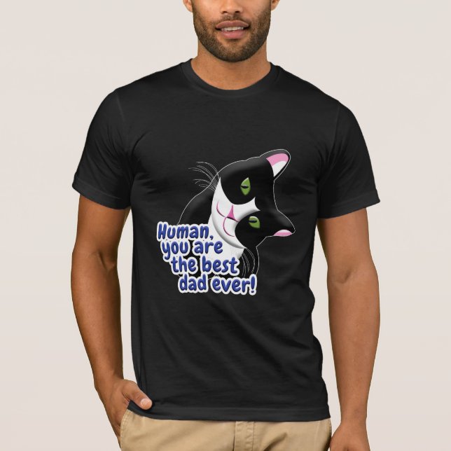 Fars dag Cat T Shirt (Framsida)