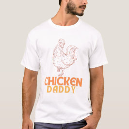Fars dag Chicken pappa - Lusnyj Tupp Pappa T Shirt