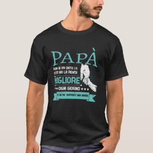 Fars dag citerar Pappa Steg Pappa citerar Far s D T Shirt