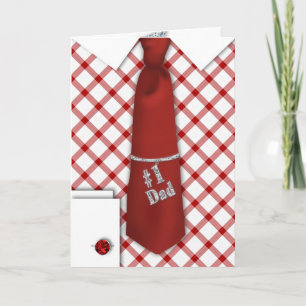 Fars dag - Class Act - Tie Card Kort