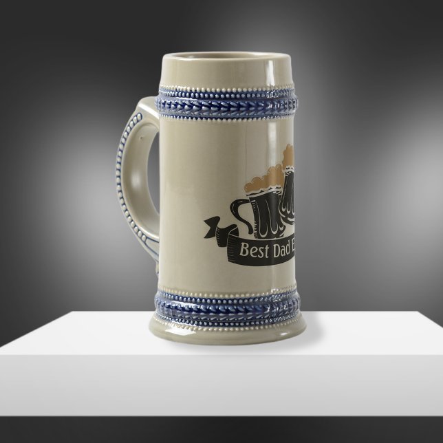 Fars dag Clinkmekanismen Beer Mugg Stein (Skapare uppladdad)